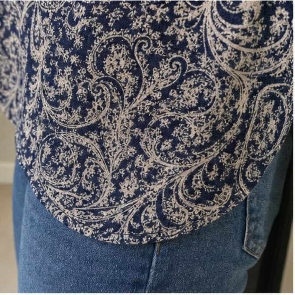 Blush Button Blouse - Picture 6 of 6